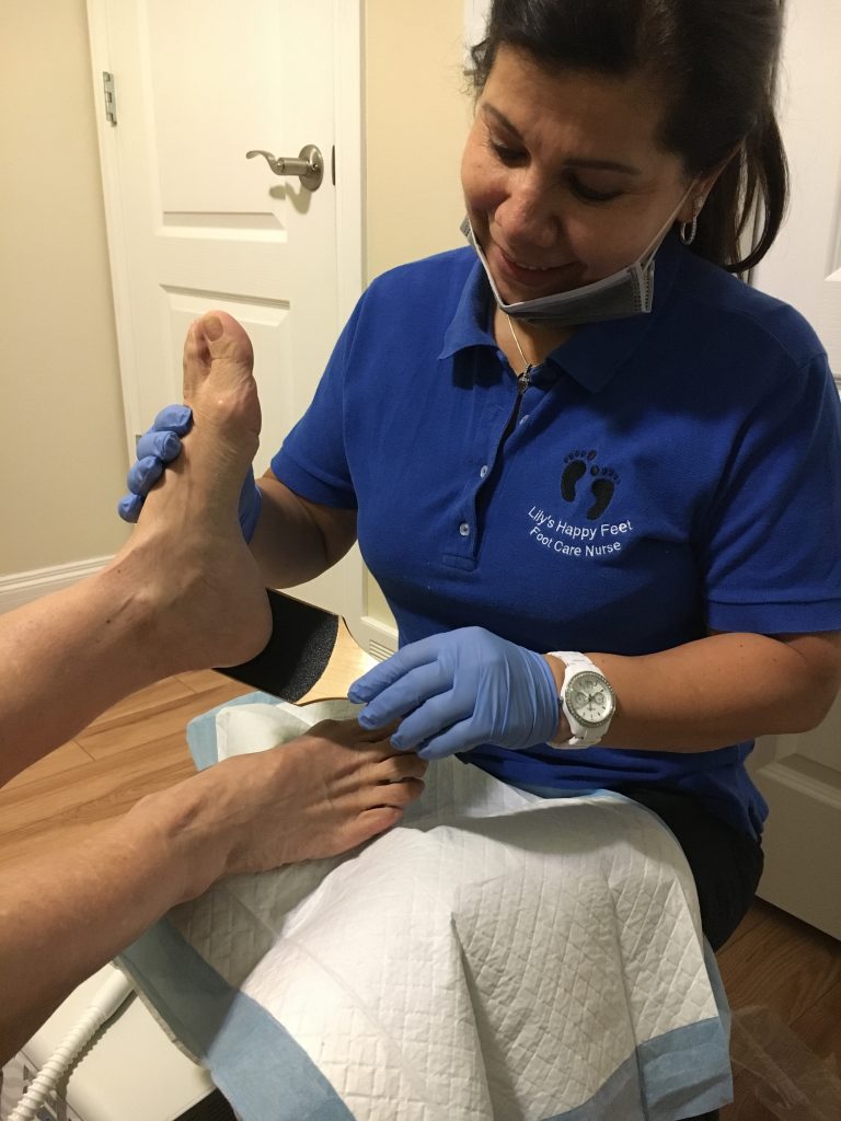Lily's Happy Feet Mobile Foot Care Nurse